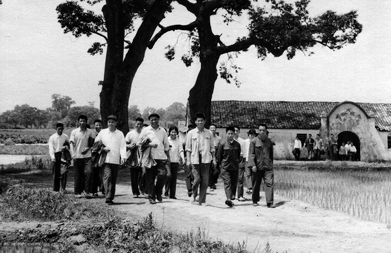 1974组团参加共产主义劳动大学现场考察